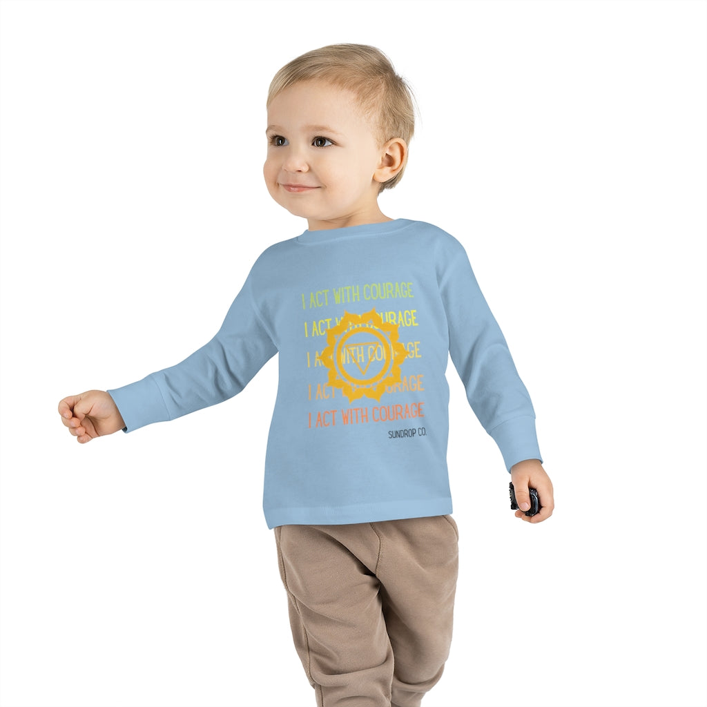 Solar Plexus Chakra Toddler Long Sleeve