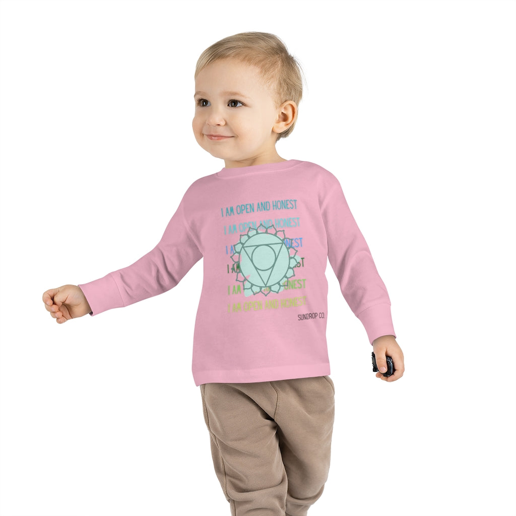 Throat Chakra Toddler Long Sleeve