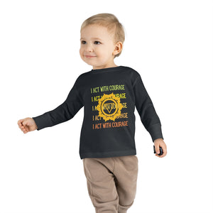 Solar Plexus Chakra Toddler Long Sleeve