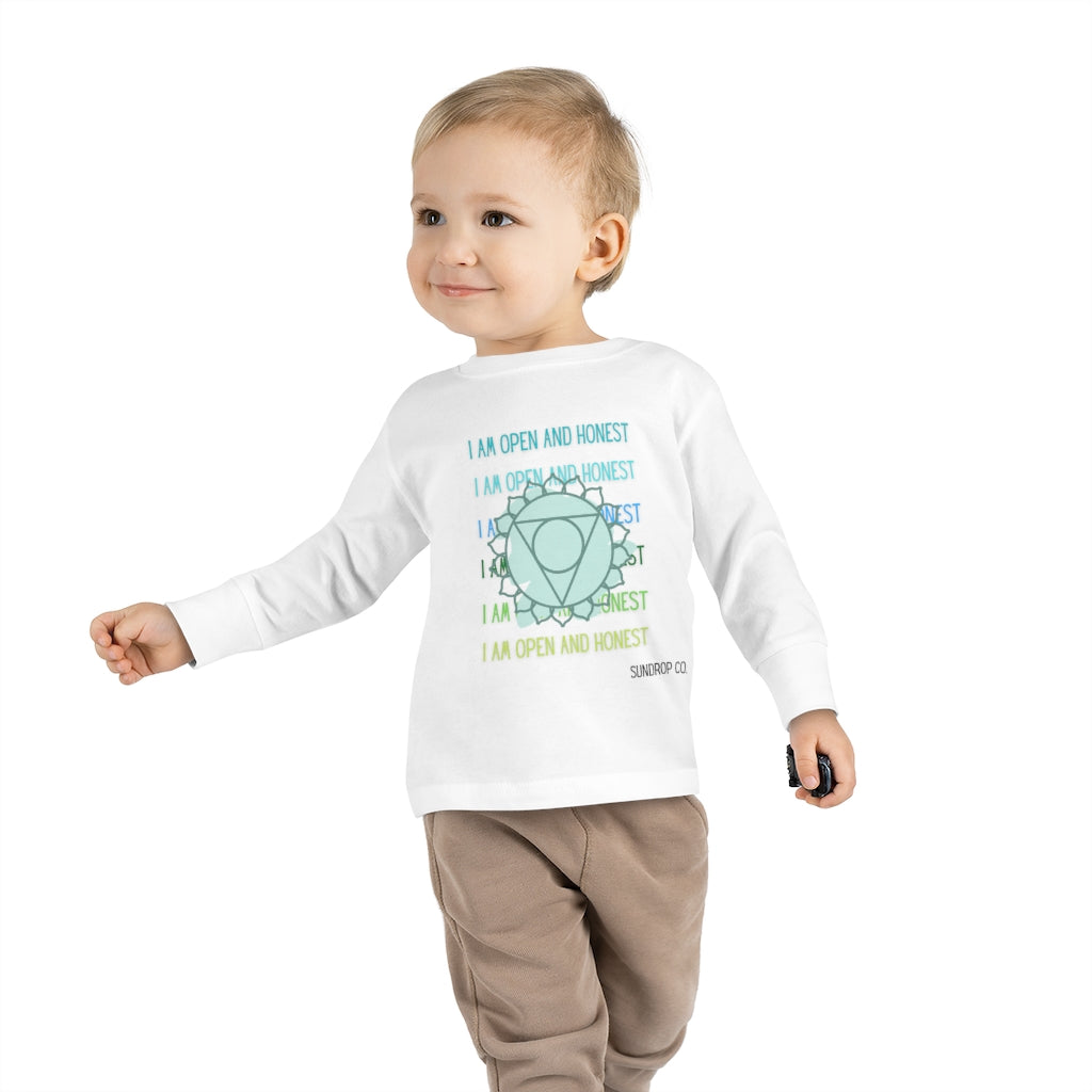 Throat Chakra Toddler Long Sleeve