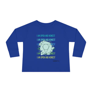 Throat Chakra Toddler Long Sleeve