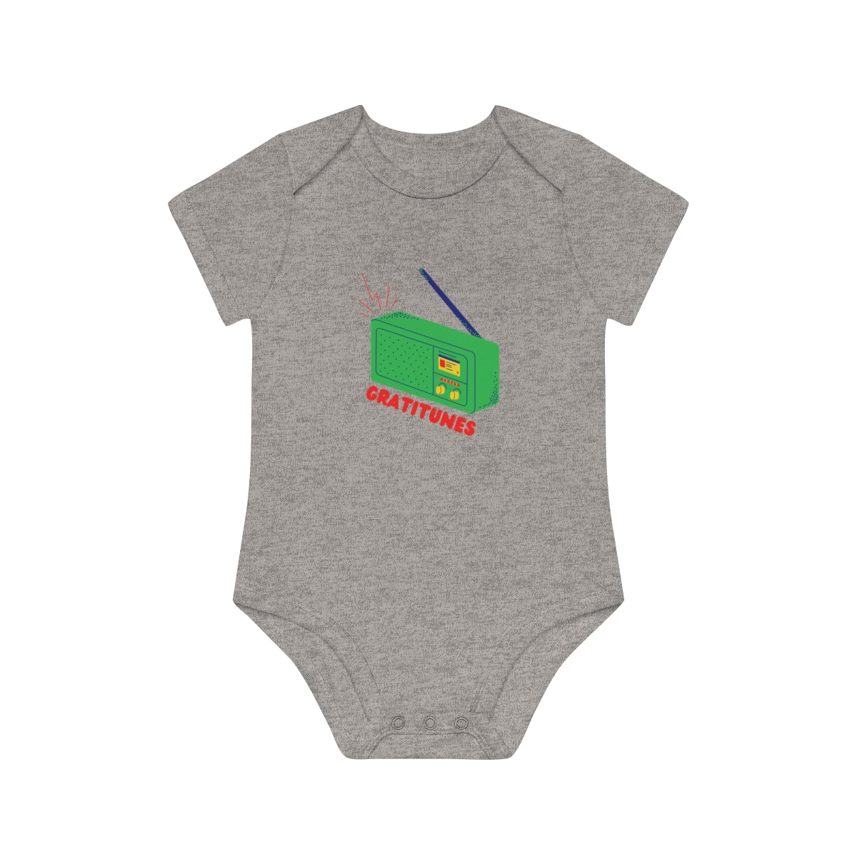 Organic Gratitunes bodysuit