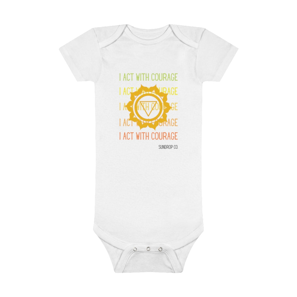 Courage Organic Baby Bodysuit