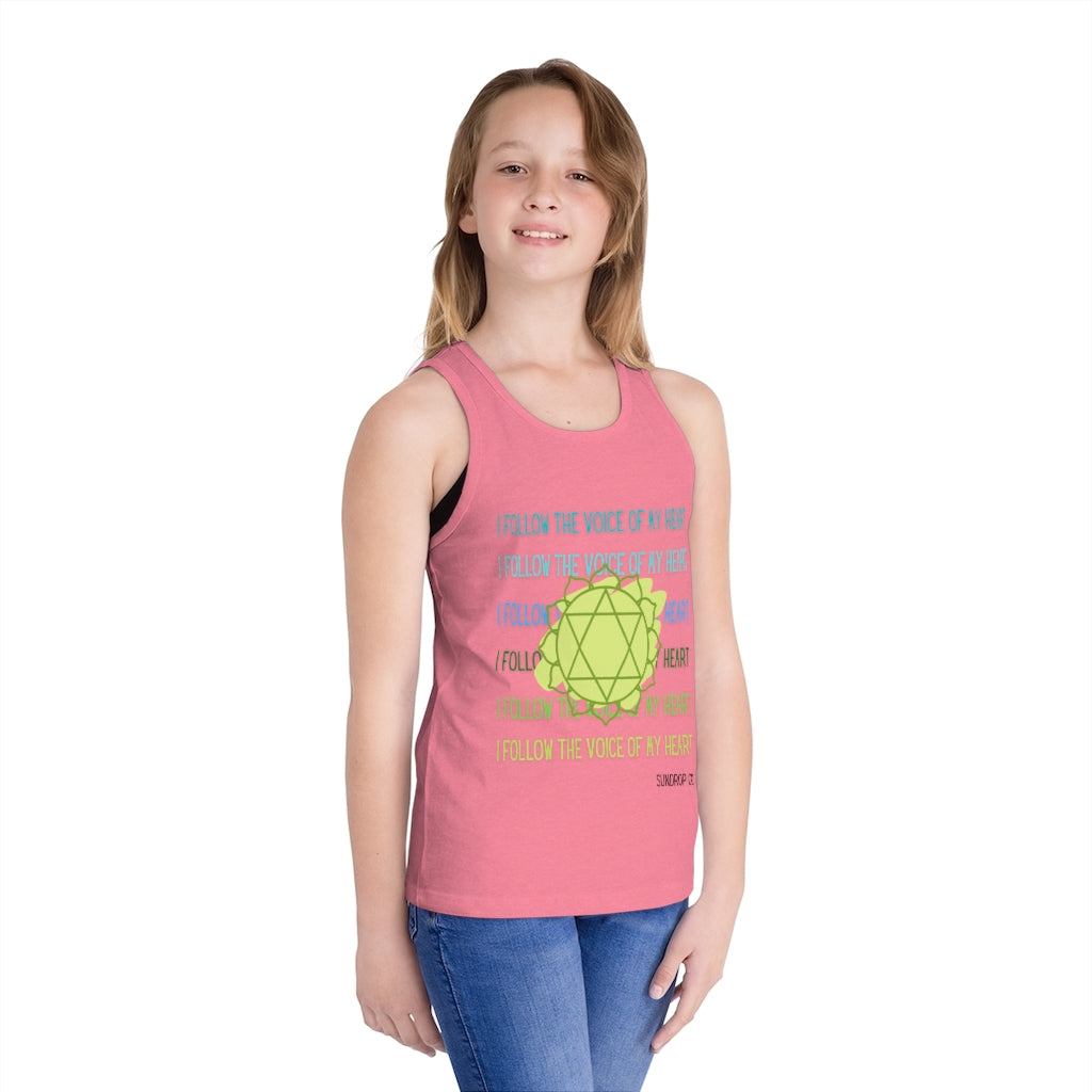 Heart Chakra, Kids Tank Top