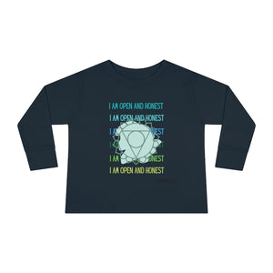 Throat Chakra Toddler Long Sleeve