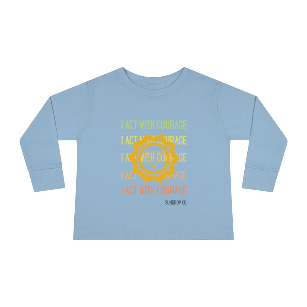 Solar Plexus Chakra Toddler Long Sleeve