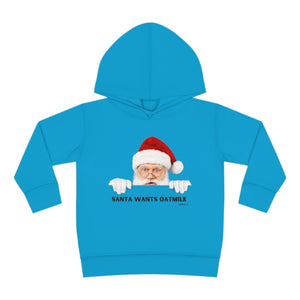 Santa Oatmilk Toddler hoodie