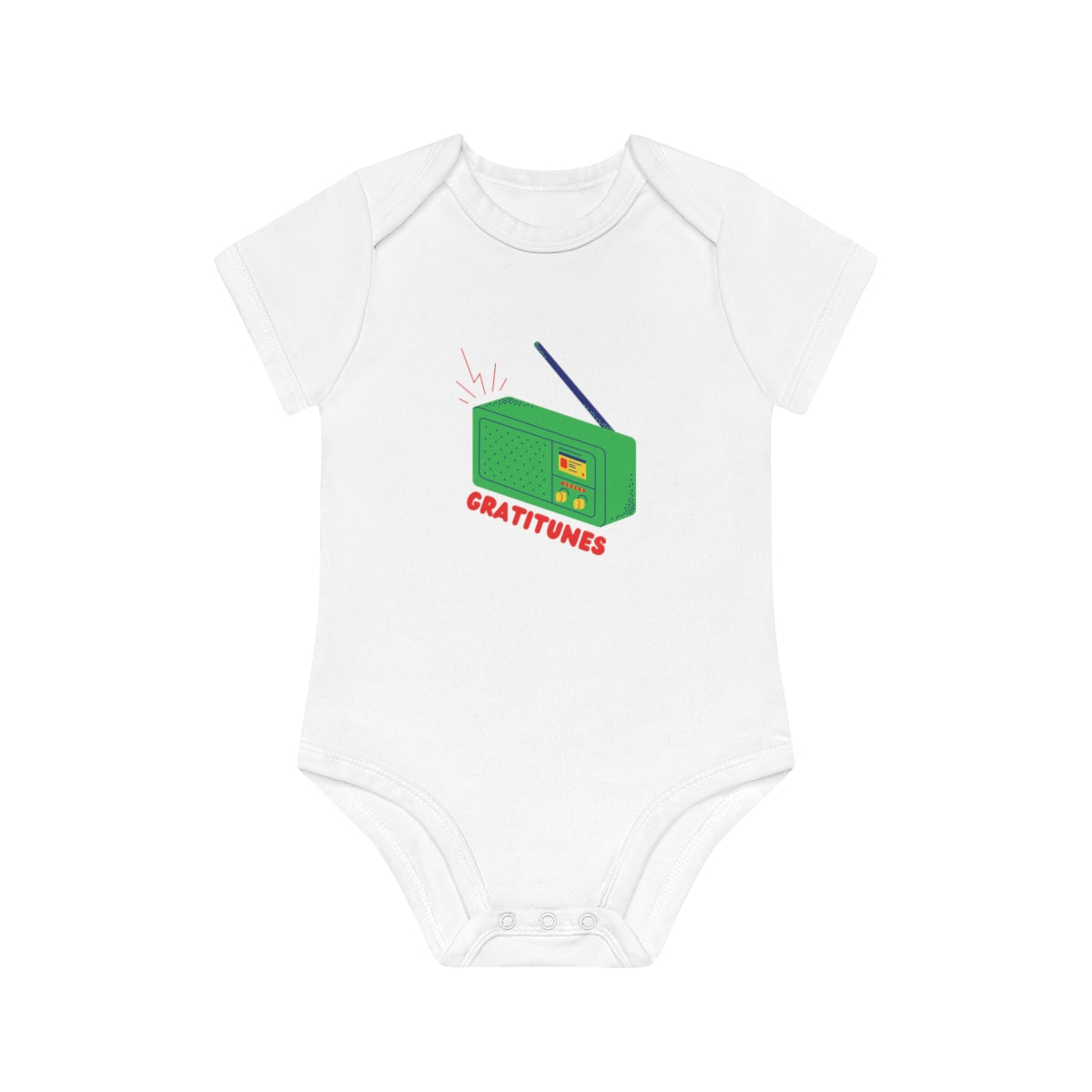 Organic Gratitunes bodysuit