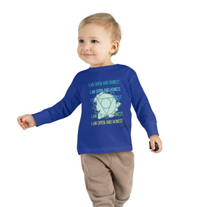 Throat Chakra Toddler Long Sleeve