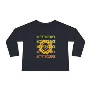 Solar Plexus Chakra Toddler Long Sleeve