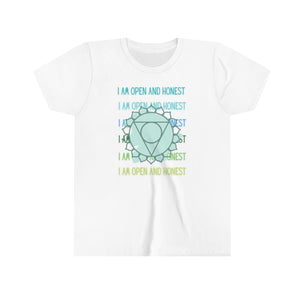 Throat Chakra Youth Short Sleeve