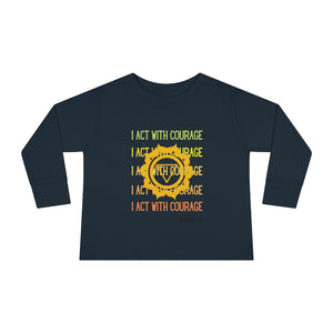 Solar Plexus Chakra Toddler Long Sleeve