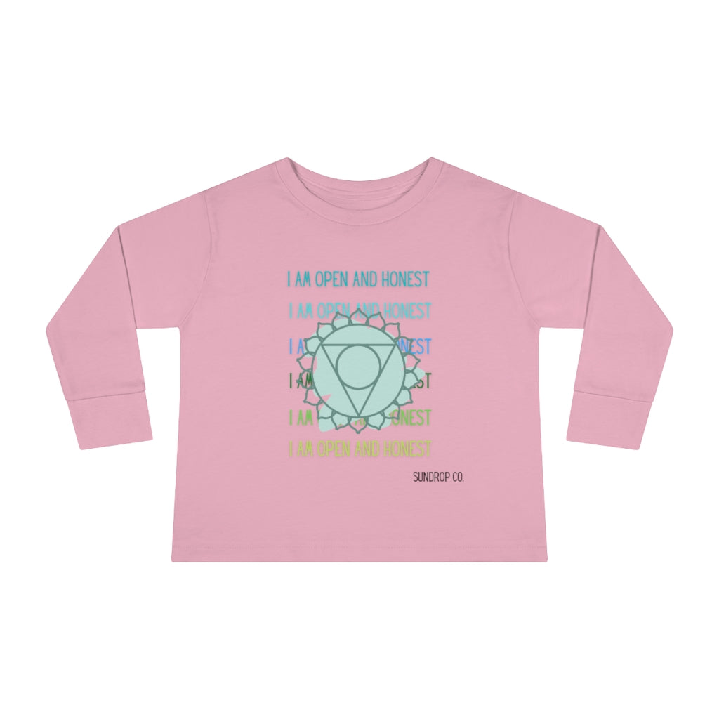 Throat Chakra Toddler Long Sleeve